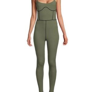 WeWoreWhat Olive Green Bodysuit